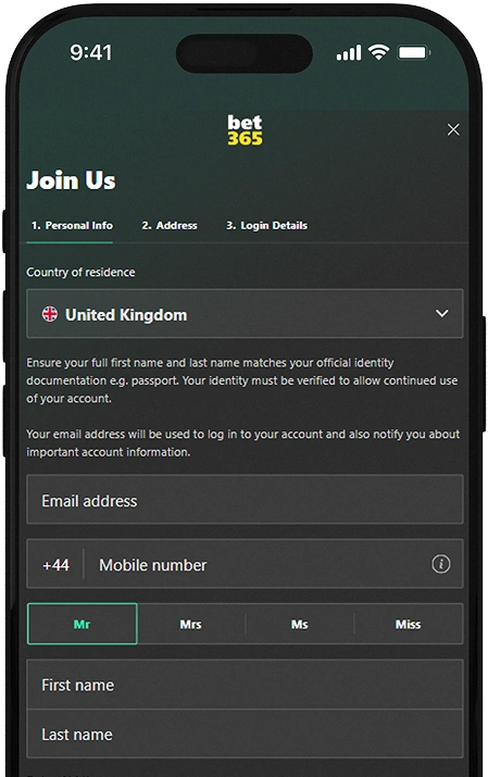 WC Betting Site Register.